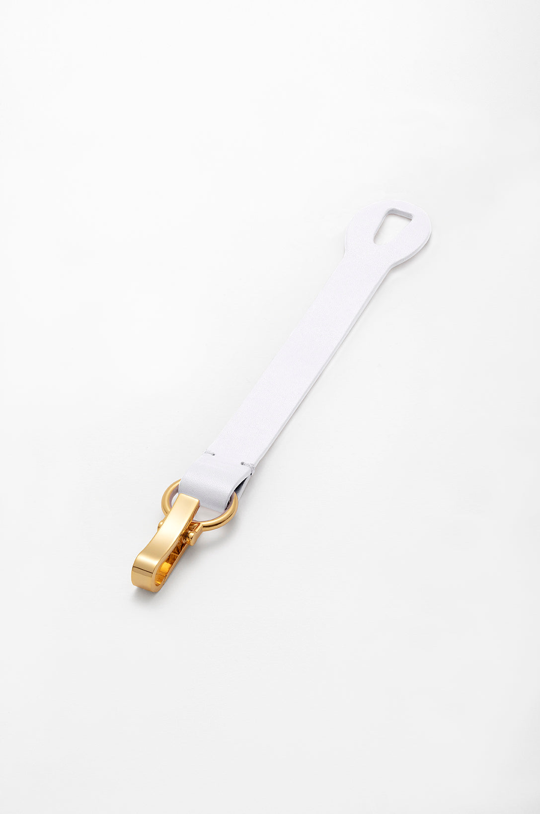 white leather bracelet — Inna B Projects